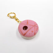 Macaron (misty pink) Keychain - Fake Food Japan