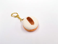 Macaron (orange papaya) Keychain