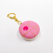 Macaron (pink cosmo) Keychain - Fake Food Japan