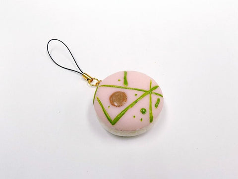 Macaron (pink powder) Cell Phone Charm/Zipper Pull