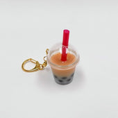 Milk Tea Tapioca Drink (mini) Keychain - Fake Food Japan