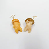 Mushroom Pierced Earrings - Fake Food Japan