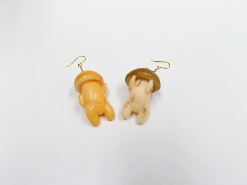 Mushroom Pierced Earrings