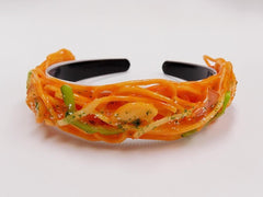 Neapolitan Spaghetti Headband