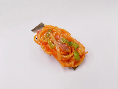 Neapolitan Spaghetti (large) Hair Clip