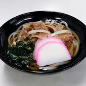 Niku Udon (Udon Noodle with Sliced Beef) Replica - Fake Food Japan