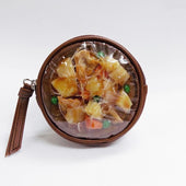 Nikujaga (Beef & Potato Stew) Circular Purse - Fake Food Japan