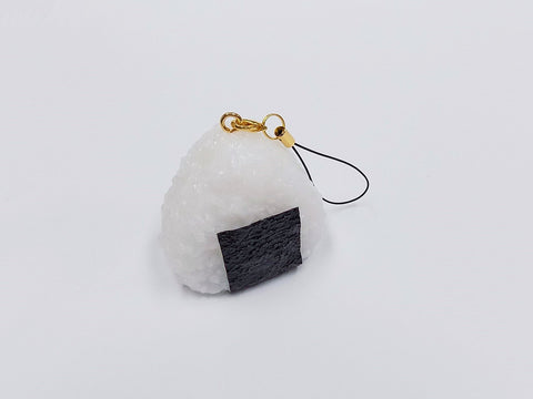 Onigiri (Rice Ball) (medium) Cell Phone Charm/Zipper Pull