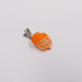 Orange (Heart-Shaped) Hair Clip - Fake Food Japan