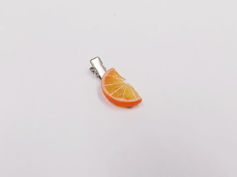 Orange Slice (half-size) Hair Clip