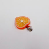 Orange Slice (Heart-Shaped) Hair Clip - Fake Food Japan