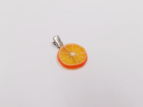 Orange Slice (small) Hair Clip