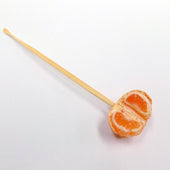 Orange (small) Ver. 2 Ear Pick - Fake Food Japan