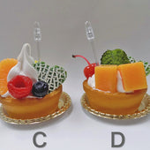 Orange Tart (C) Small Size Replica - Fake Food Japan