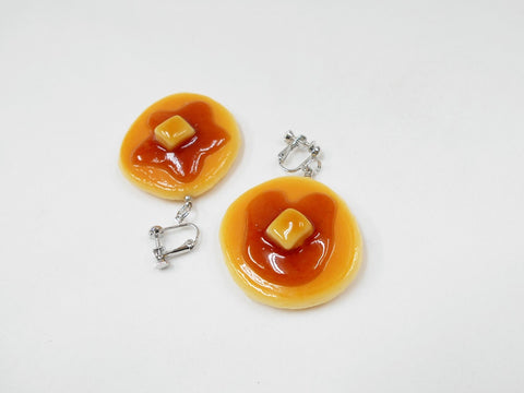 Pancake Clip-On Earrings