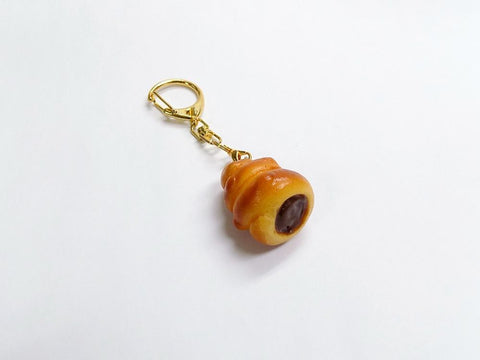 Pastry (Chocolate Cream-Filled) Keychain