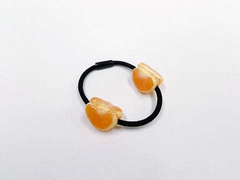 Peeled Orange (quarter-size) (mini) Hair Band (Pair Set)