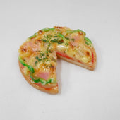 Pizza (three quarter-size) Magnet - Fake Food Japan