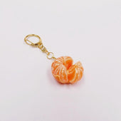 Pulled Apart Orange (small) Keychain - Fake Food Japan