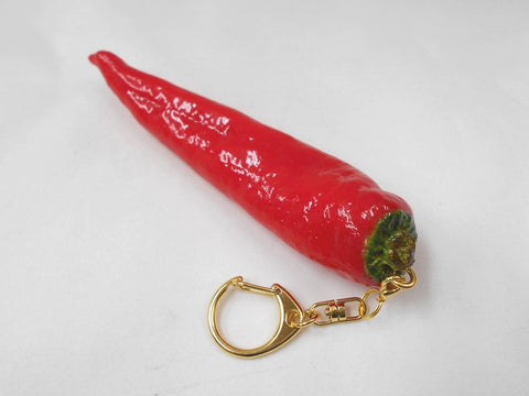 Red Chili Pepper Keychain