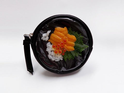 Salmon Roe & Sea Urchin Rice Circular Purse