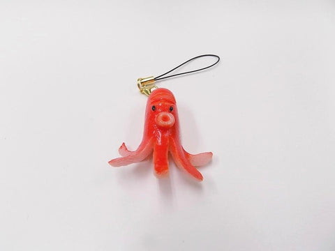 Sausage (Octopus-Shaped) Cell Phone Charm/Zipper Pull