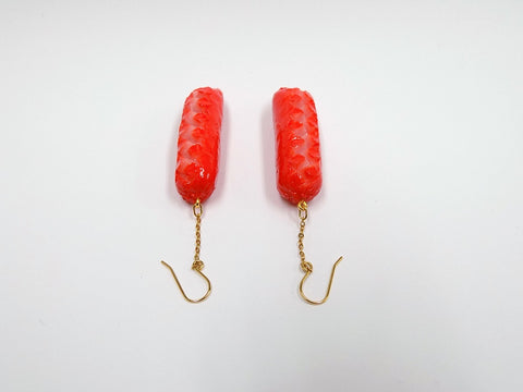 Sausage (small) Pierced Earrings