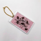 Sekihan (Red Bean Rice) Pass Case with Charm Bracelet - Fake Food Japan