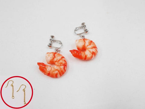 Shrimp (mini) Pierced Earrings
