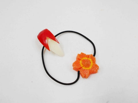 Sliced Apple (small) & Flower-Shaped Carrot Ver. 1 (mini) Hair Band