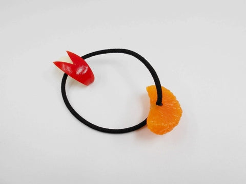 Sliced Apple (small) & Orange Hair Band