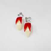 Sliced Apple (small) Clip-On Earrings - Fake Food Japan