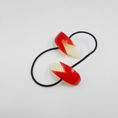 Sliced Apple (small) Hair Band (Pair Set) - Fake Food Japan