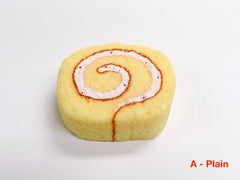 Sliced Roll Cake Replica