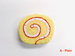 Sliced Roll Cake Replica