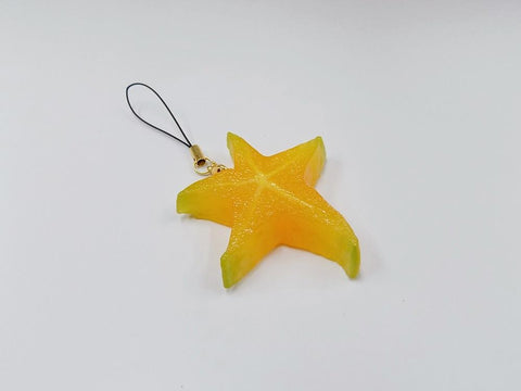 Star-Shaped Fruit Cell Phone Charm/Zipper Pull