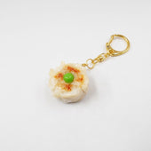 Steamed Pork Dumpling with Green Pea Keychain - Fake Food Japan