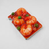 Stir-Fried Shrimp with Chili Sauce Mintia Case - Fake Food Japan