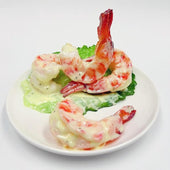 Stir-Fried Shrimp with Mayonnaise Smartphone Stand - Fake Food Japan