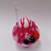Strawberry Kakigori (Snow Cone/Shaved Ice) Small Size Replica