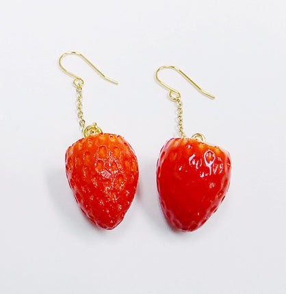 Strawberry Pierced Earrings