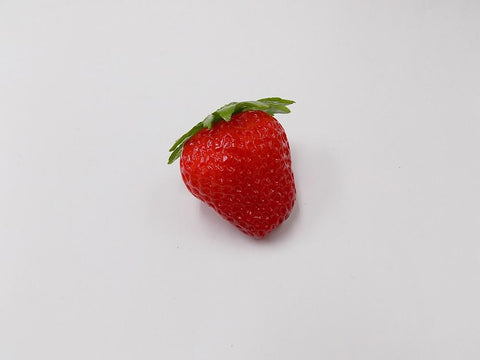 Strawberry with Stem Magnet
