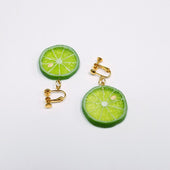 Sudachi (small) Clip-On Earrings - Fake Food Japan