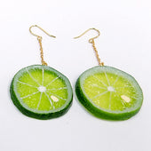 Sudachi (small) Pierced Earrings - Fake Food Japan