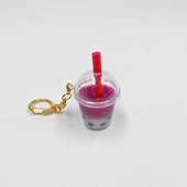 Sweet Potato Tapioca Drink (mini) Keychain - Fake Food Japan