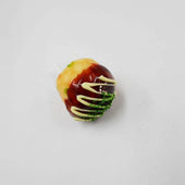 Takoyaki (Fried Octopus Ball) with Mayonnaise (small) Outlet Plug Cover - Fake Food Japan