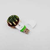 Takoyaki (Fried Octopus Ball) with Mayonnaise (small) USB Flash Drive (16GB) - Fake Food Japan