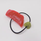 Tuna Sushi & Wasabi Hair Band (Pair Set) - Fake Food Japan