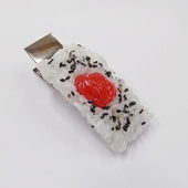 Umeboshi (Pickled Plum) Rice (large) Hair Clip - Fake Food Japan