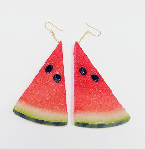 Watermelon (small) Ver. 2 Pierced Earrings